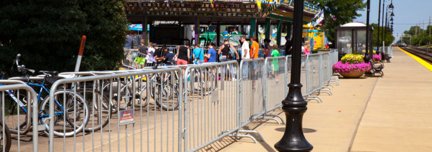 Barricades rented in Chicago, IL