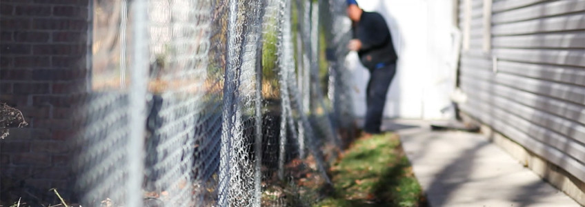 chain link fence installation