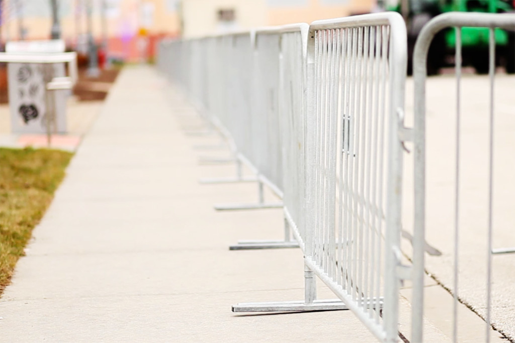 Steel Crowd Control Barricades