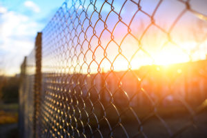 Construction Chain Link Fence in Naperville, IL