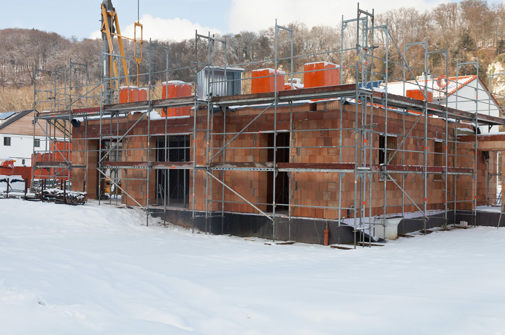 Winter Construction Fence Rental in Chicago, IL