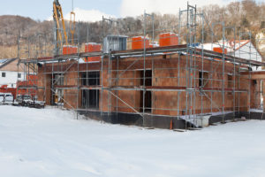 Winter Construction Fence Rental in Chicago, IL