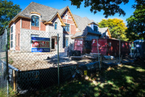 Post Driven Chain Link Fence in Bloomingdale, IL