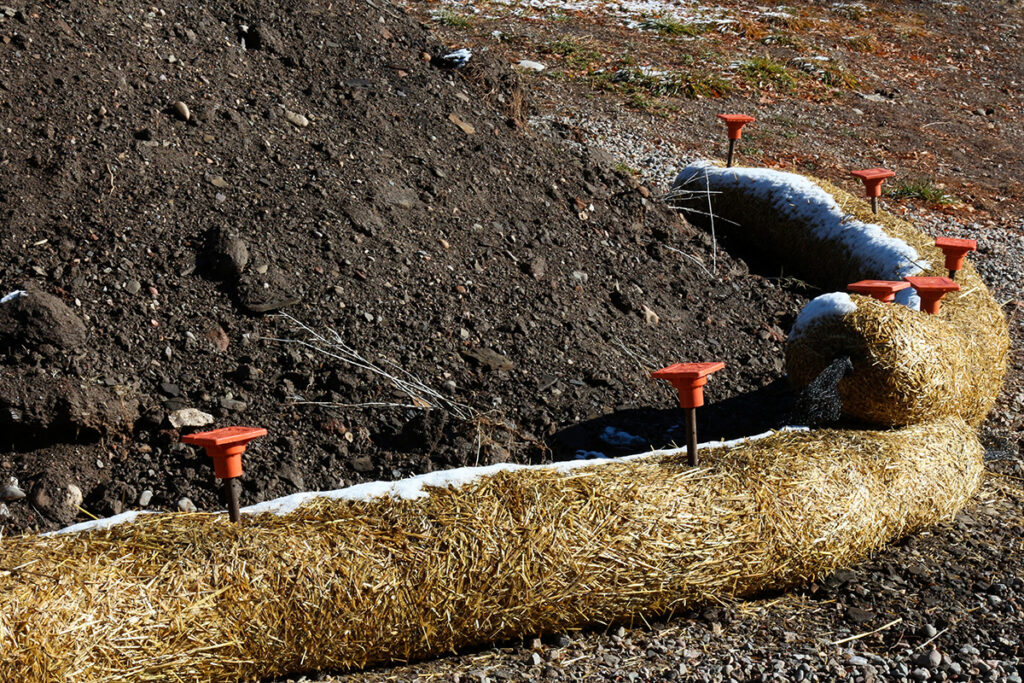 Sediment Control Logs in Chicago Construction Sites
