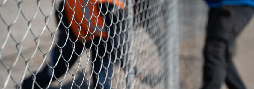 Panel Fence for Construction