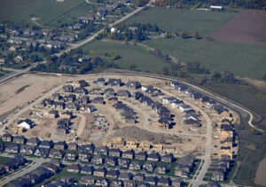 Construction development for housing in Chicagoland