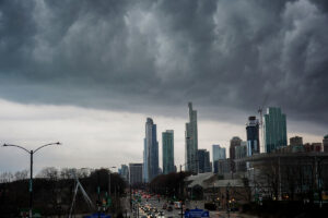 Construction Fence to help during severe weather in Chicagoland area